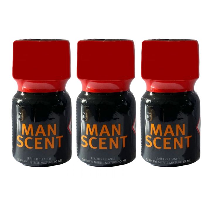 Man Scent Leather Cleaner - - 3 Pack