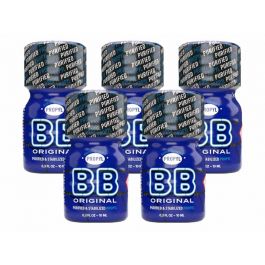 5-pack of BB 10ml poppers - POPPERSUPERSHOP