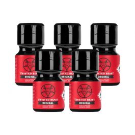 Twisted Beast Original Poppers - 10ml - 5 Pack - POPPERSUPERSHOP